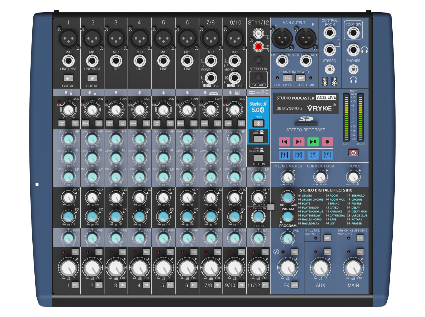 AC12 LIVE Mixer